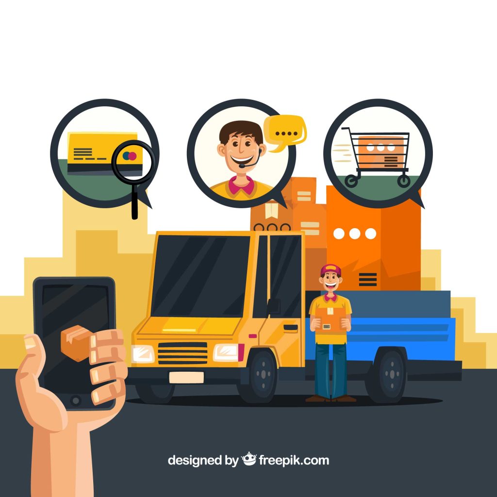 خدمات النقل اللوجستية