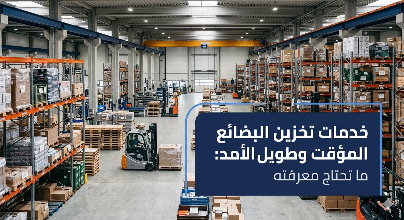 خدمات تخزين البضائع